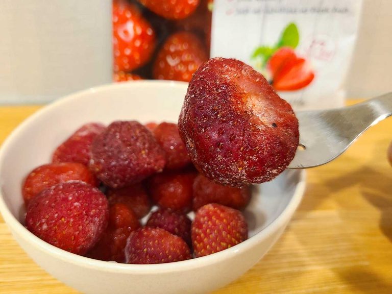 ファミマの冷凍フルーツのカロリーに驚き ６種の味で一番低いものは Grape グレイプ