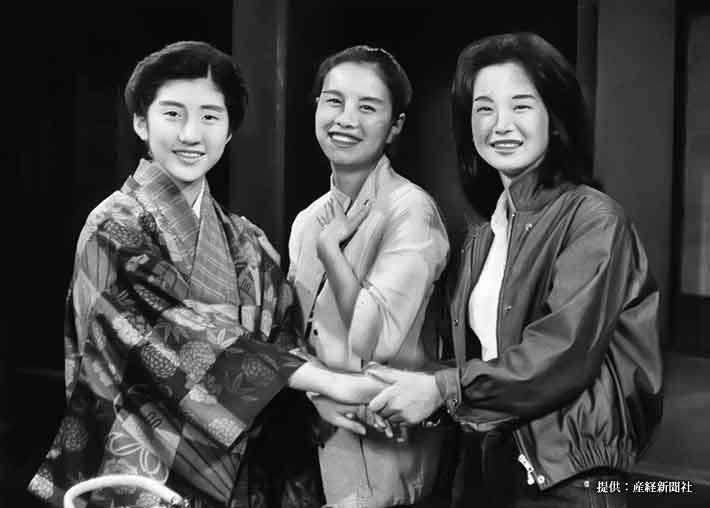 山咲千里、浅野陽子、田中裕子 1979年