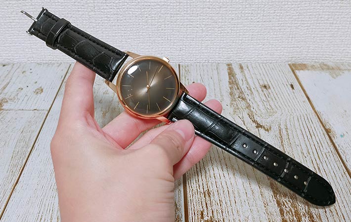 アンティーク調ウォッチ・腕時計ベルト（合成皮革）
