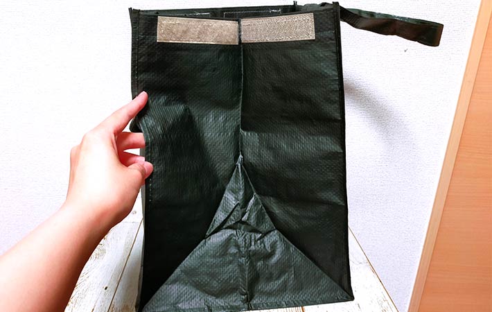 連結できるコーティング袋 約３５×２６cm（マチ　約２６cm）
