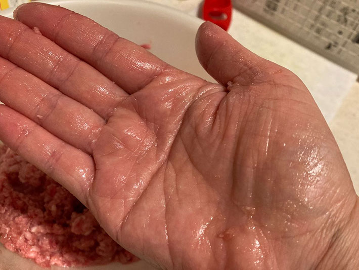 ひき肉をこねた手は意外なアレで優しくさっぱり洗える Grape グレイプ