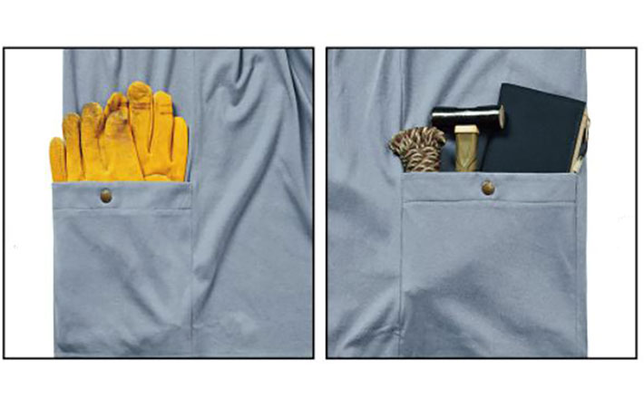 ワークマン　DIAGUARD COTTON(ディアガードコットン)長袖Tシャツ　大型ポケット