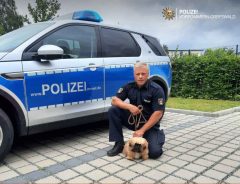 ウクライナから連れてきた愛犬が盗まれた　それを知った警察官が？