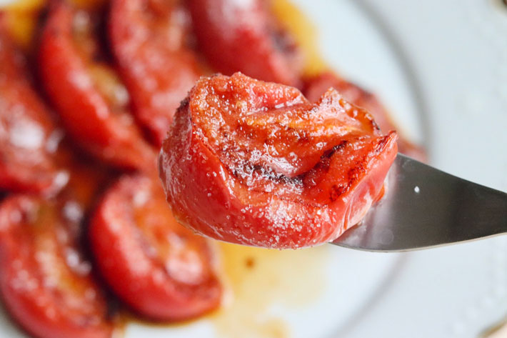 焼いたトマトを冷蔵庫で冷やすと まるでフルーツのおいしさ Grape グレイプ