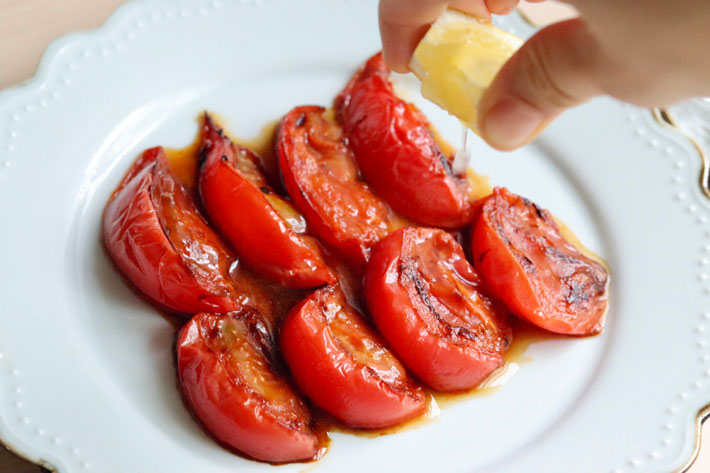 焼いたトマトを冷蔵庫で冷やすと まるでフルーツのおいしさ Grape グレイプ