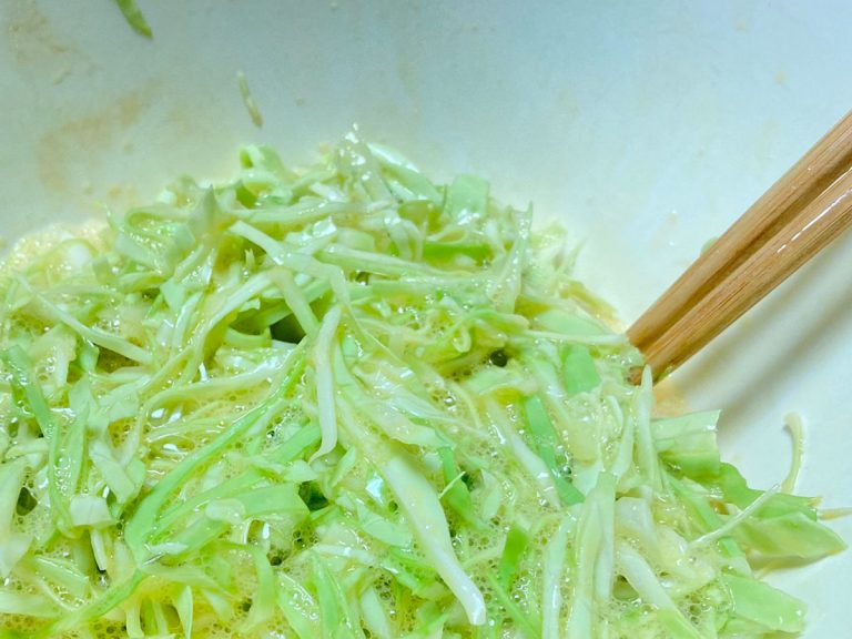 キャベツと卵だけ 粉を使わない お好み焼き に反響 作り方は Grape グレイプ