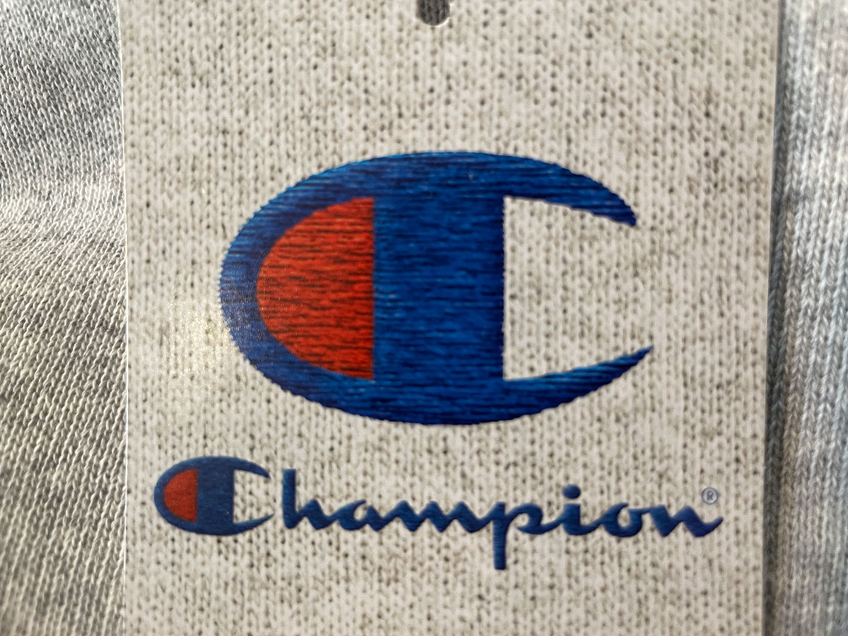 SALE/ Champion チャンピオン リバースウィーブ 英文字 ロゴ パーカー ブラック (メンズ M)   N9239