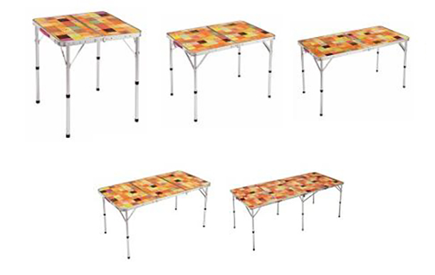 コールマン(Coleman) テーブル ナチュラルモザイクリビングテーブル　幅５種類