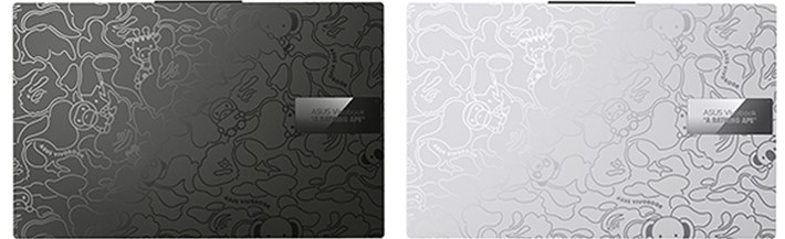 ASUS Vivobook S 15 OLED BAPE® Edition K5504VA『ミッドナイトブラック』『クールシルバー』
