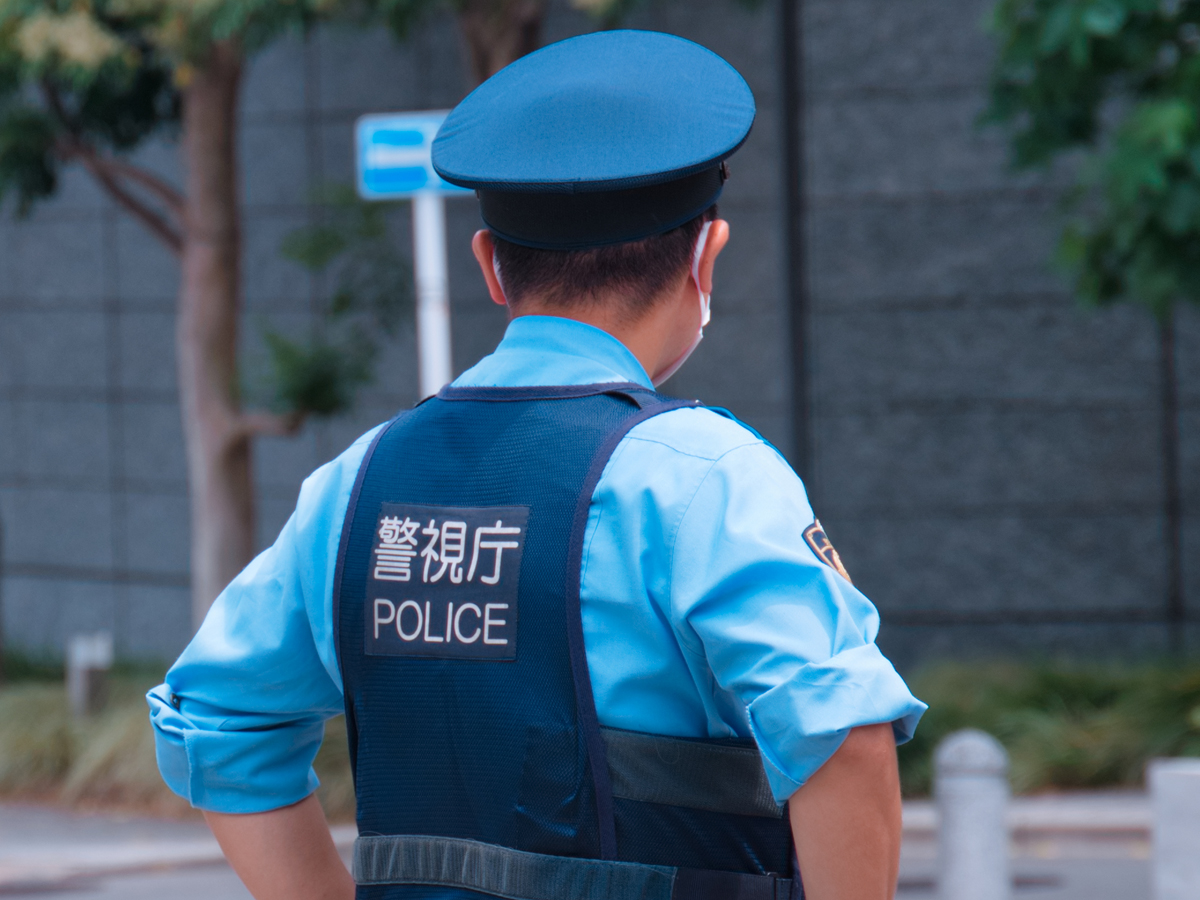 警察官の写真