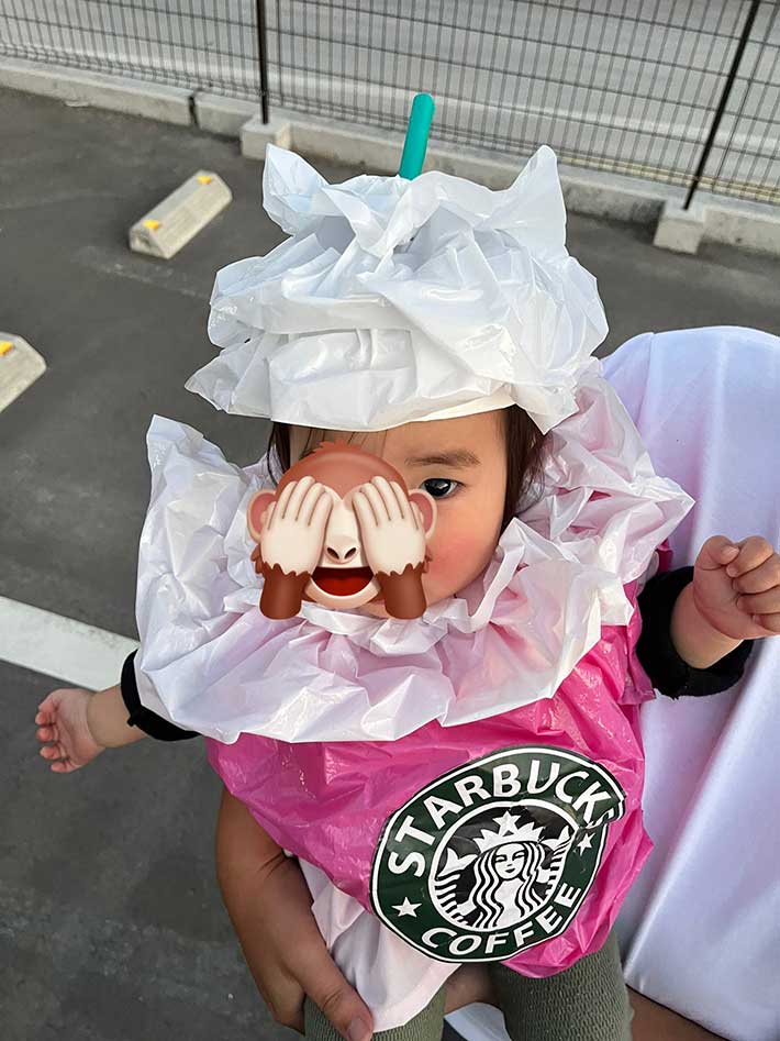 赤ちゃんハロウィン仮装写真