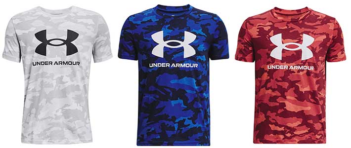 UAスポーツスタイル ショートスリーブTシャツ 〈オールオーバープリント〉