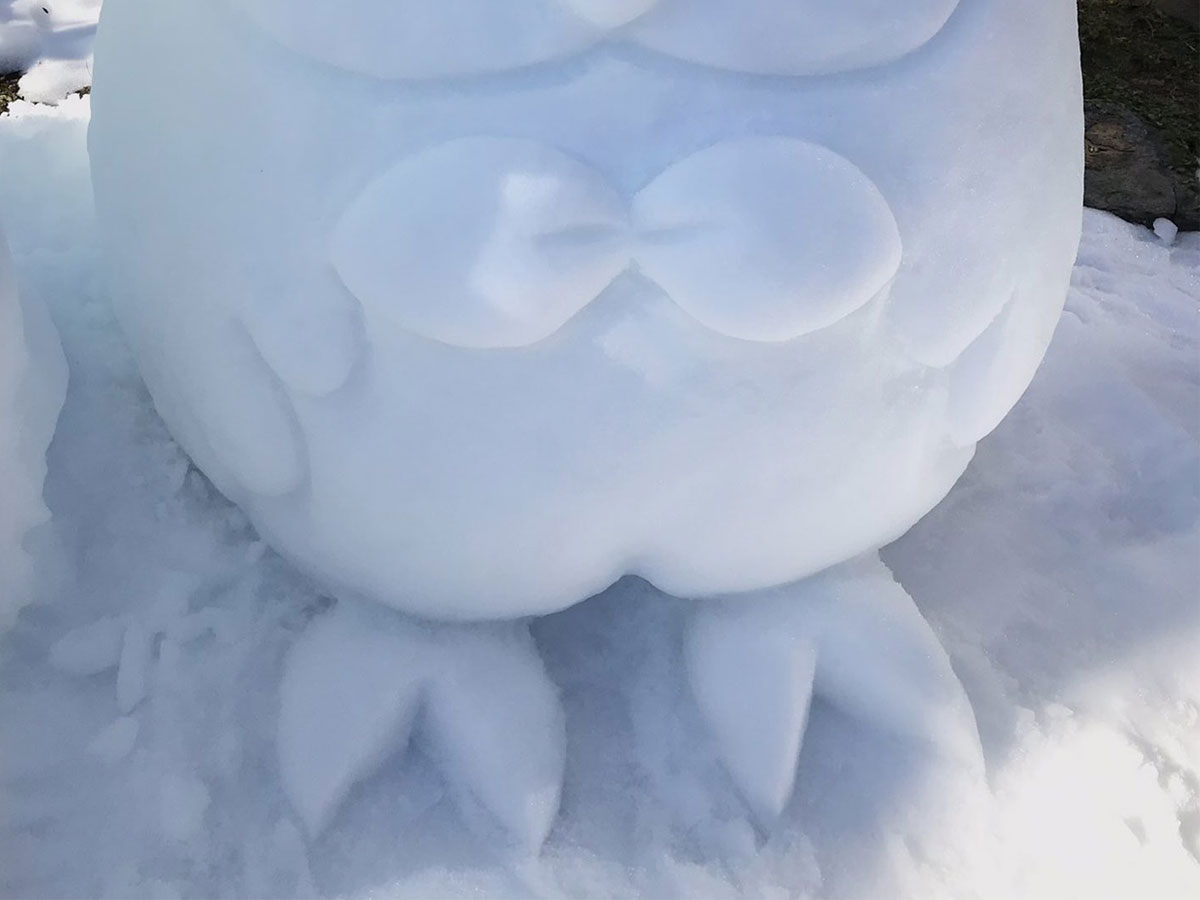雪像の写真