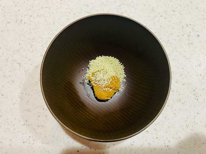 味噌汁の材料の写真