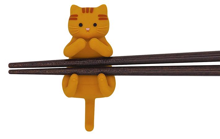 抱っこ猫のお箸&箸置きセット