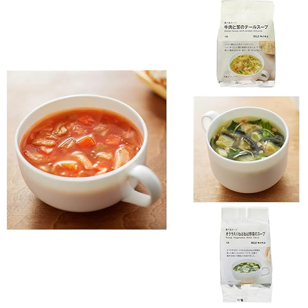 【セット買い】無印良品 スープ４種の画像