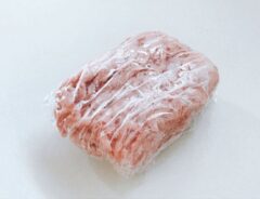 冷凍したひき肉