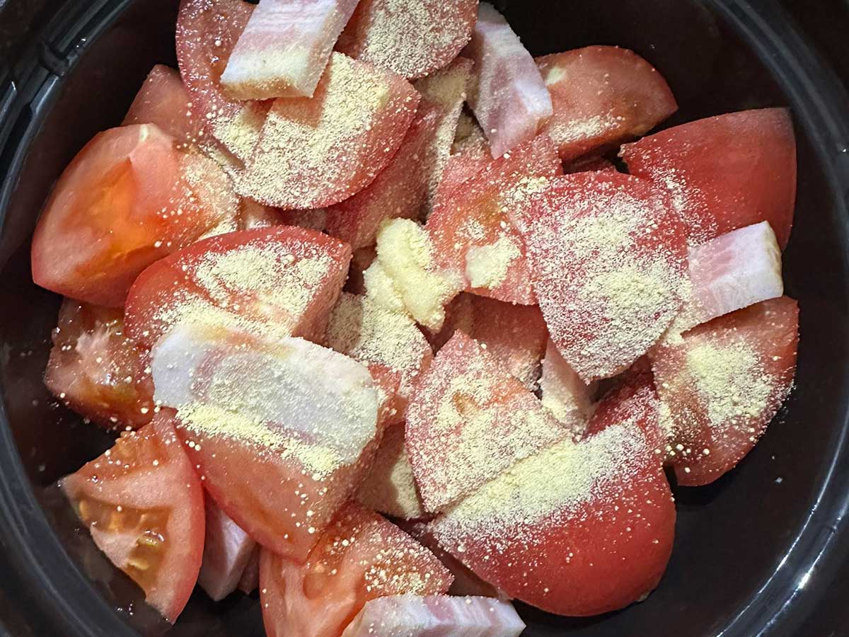 トマトの調理