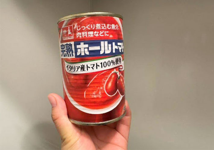 トマト缶の写真