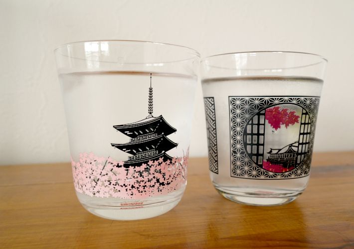 『温度で色づく京都グラス』の画像