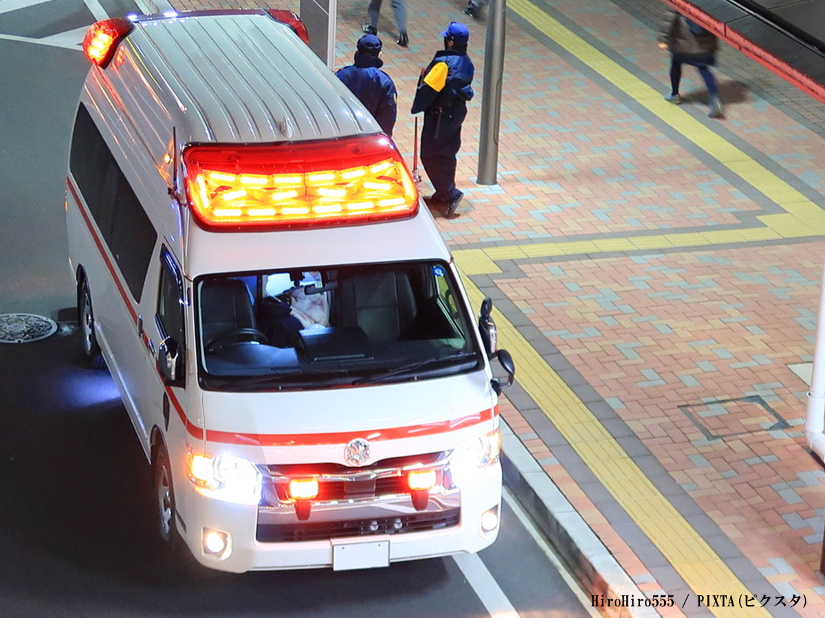 救急車の写真