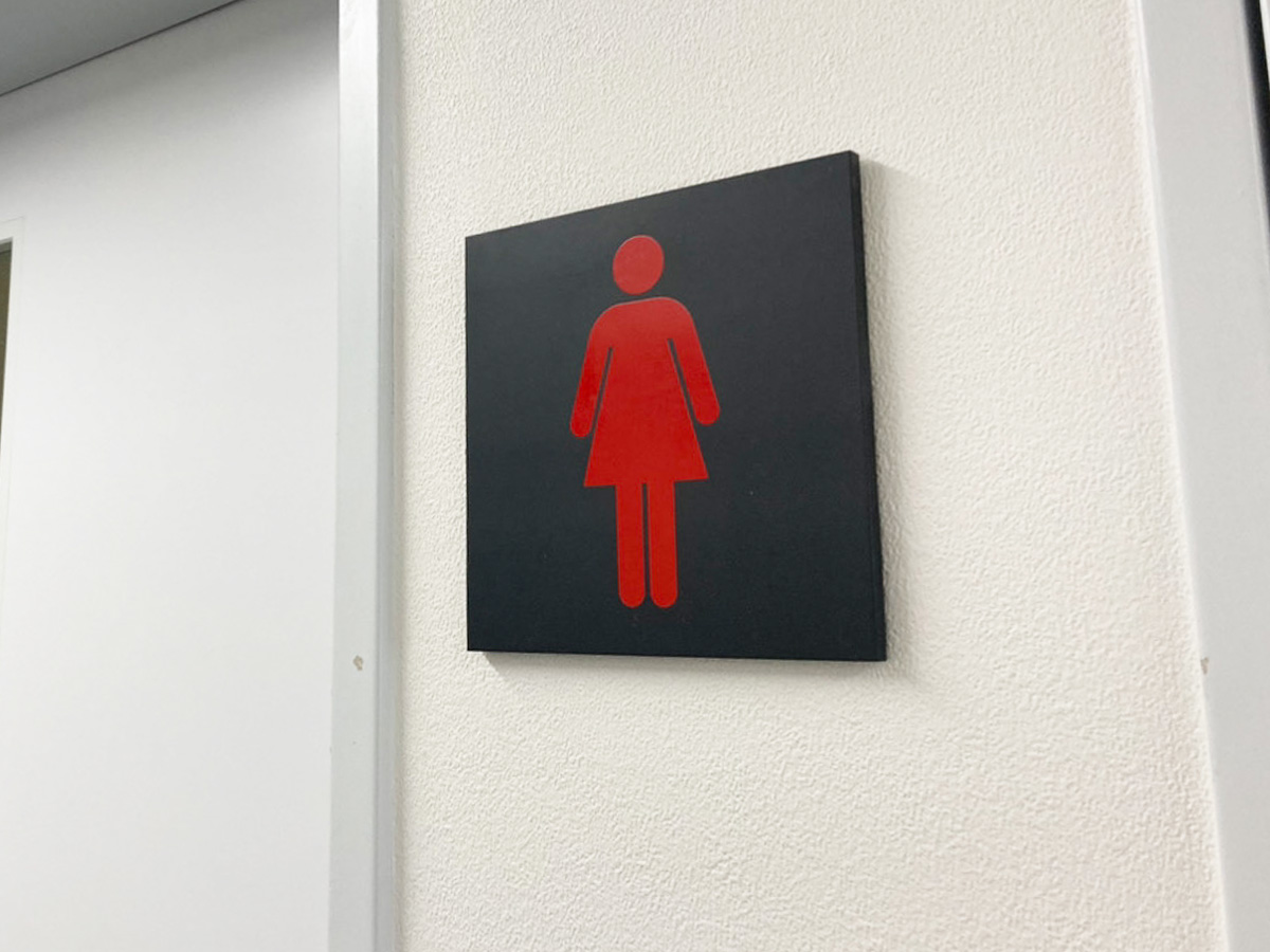 女性トイレの写真