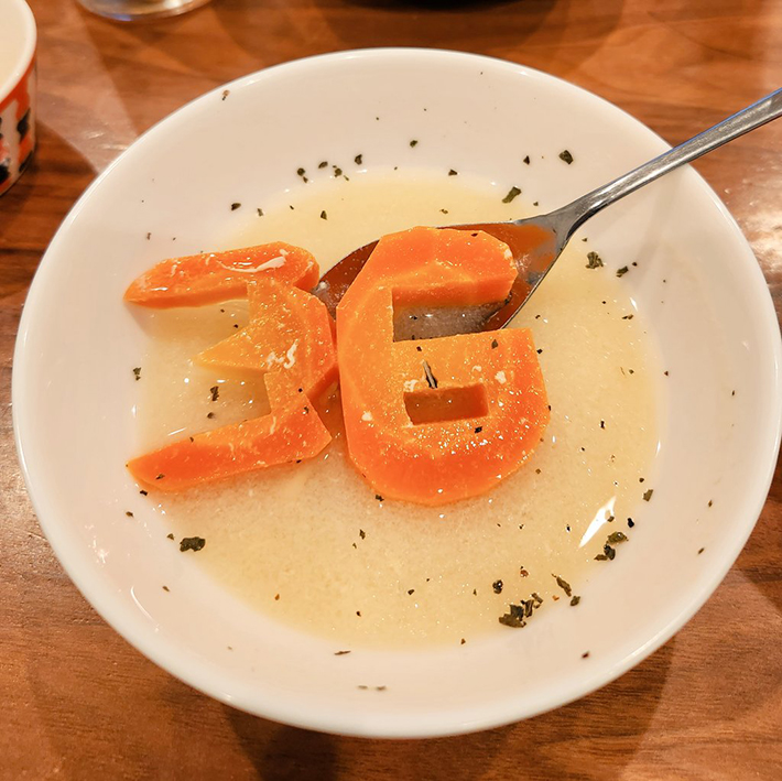 スープの写真