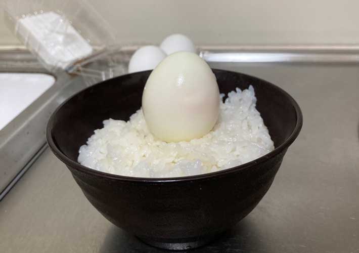 卵とご飯の写真