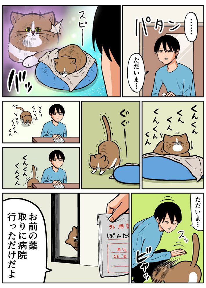 『ちょっと行って帰るだけでこれ』漫画画像