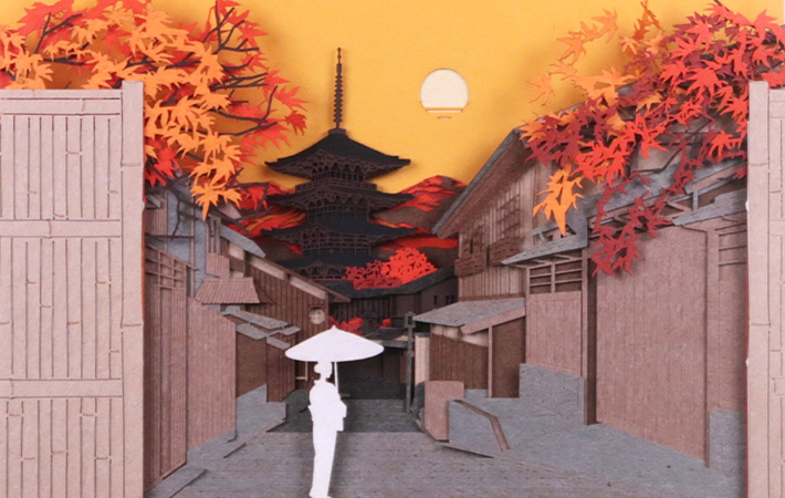 京の紅葉（秋）の画像