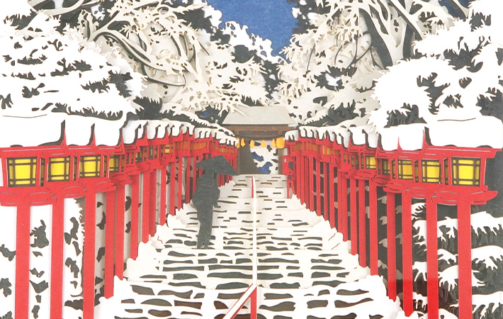 京の白雪（冬）の画像