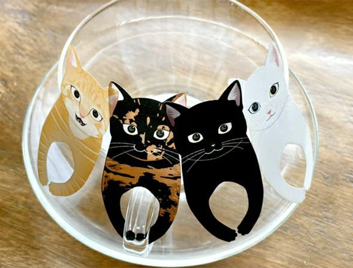 『４匹の猫のティーバッグ 紅茶４種セット』の画像