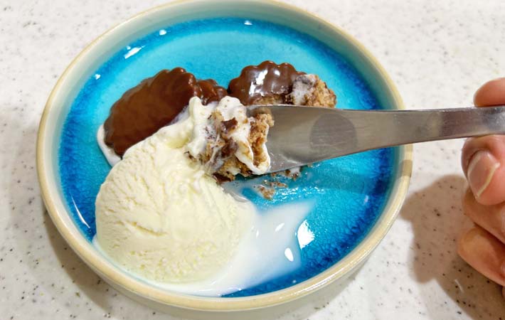 『アイスクリームエンゼルパイメルツ』の完成写真