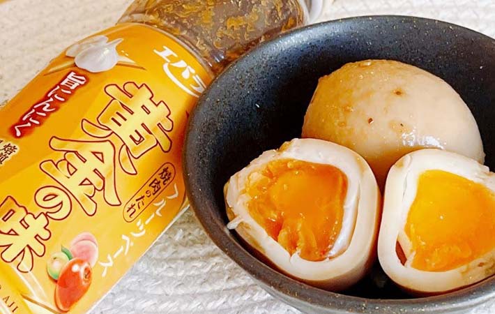 残った『黄金の味』を使って料理を作る写真