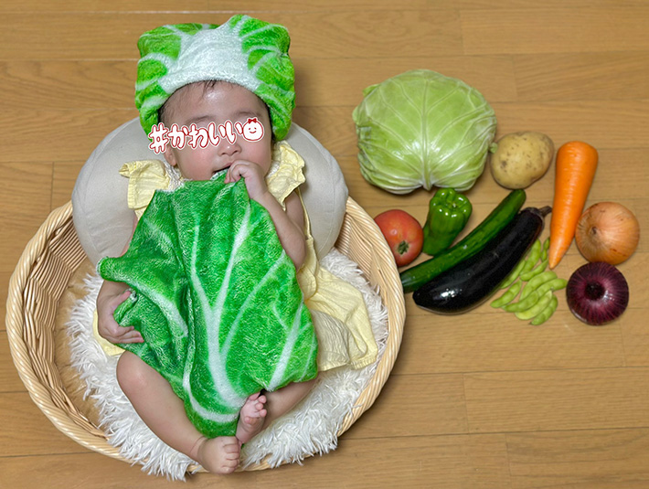 赤ちゃん野菜の写真