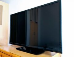 テレビの液晶画面