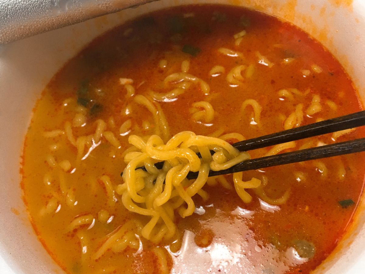 カップ麺のスープ