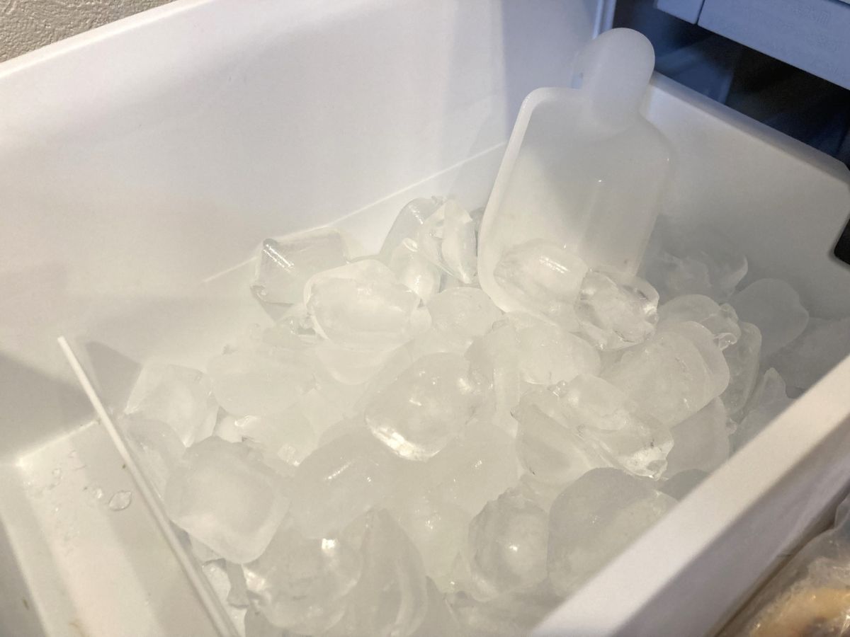 製氷皿の氷