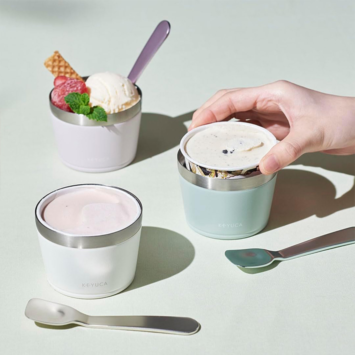 『アイスクリーム　保冷カップ』の画像