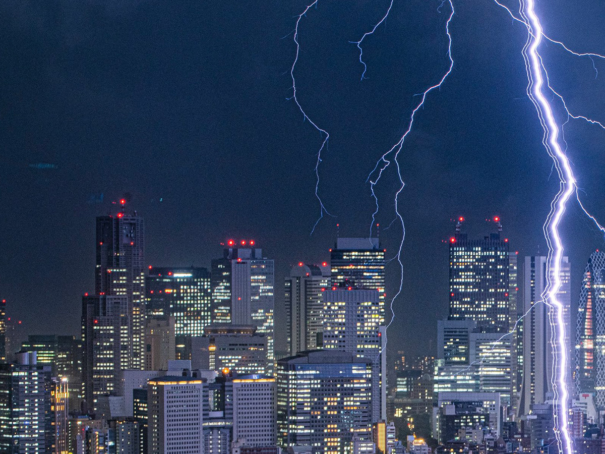 雷の写真