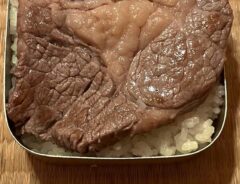 肉弁当の写真