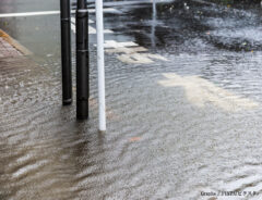 道路が冠水したらどうする？　警視庁の注意に「怖いですね」「覚えておきたい」