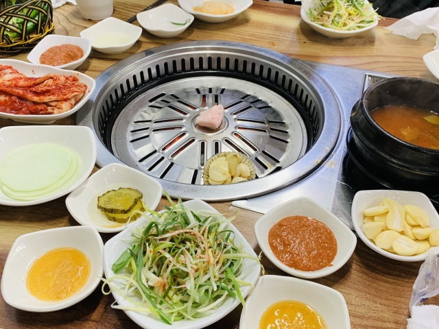 韓国焼き肉の画像