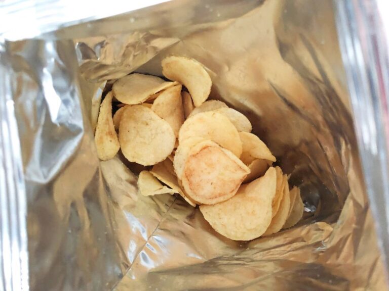 ポテトチップスの袋