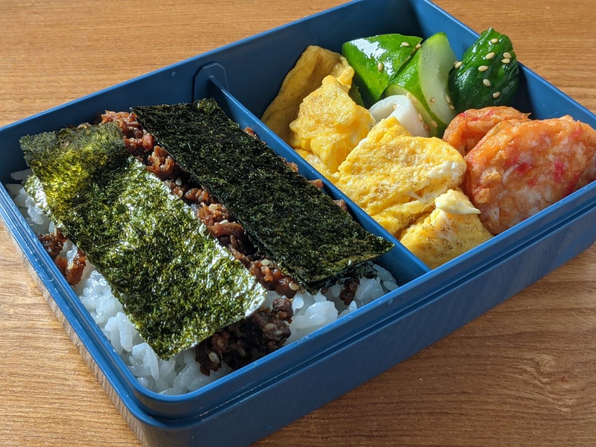 ぎっしり詰まったお弁当