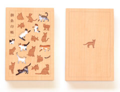 『動物の木製御朱印帳』の画像