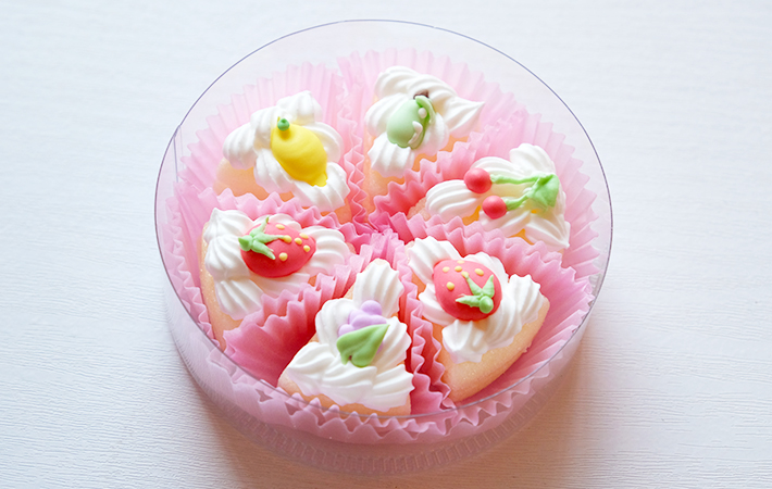 『【かわいいお砂糖】ミニケーキ』の画像