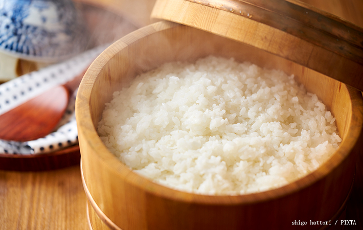 炊き立てご飯のイメージ画像