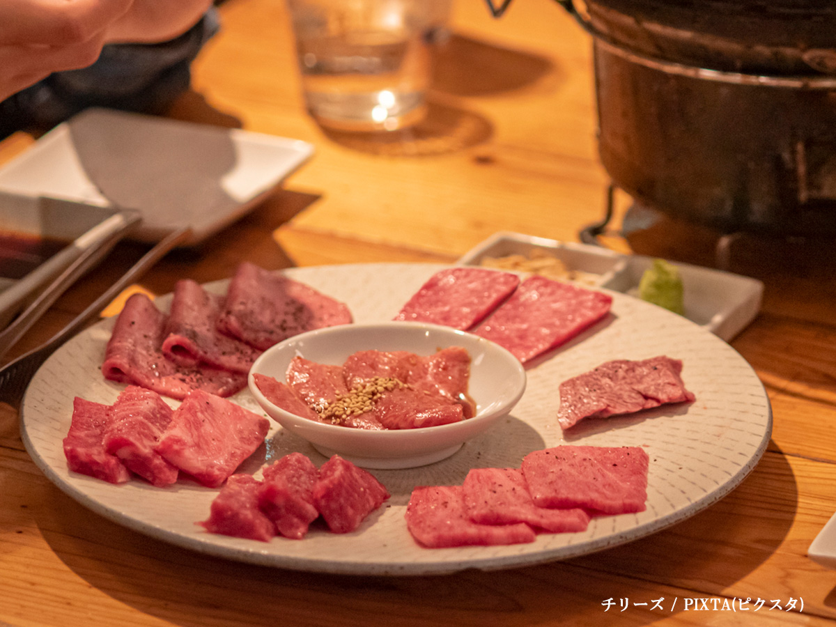 焼き肉の写真