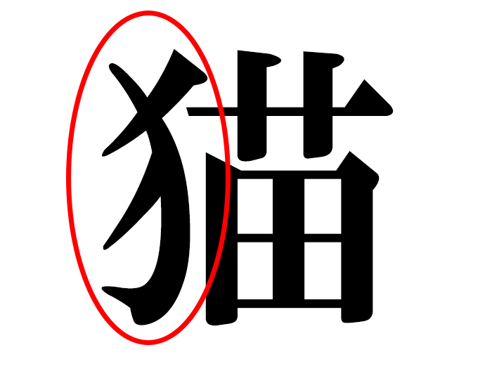 漢字の画像